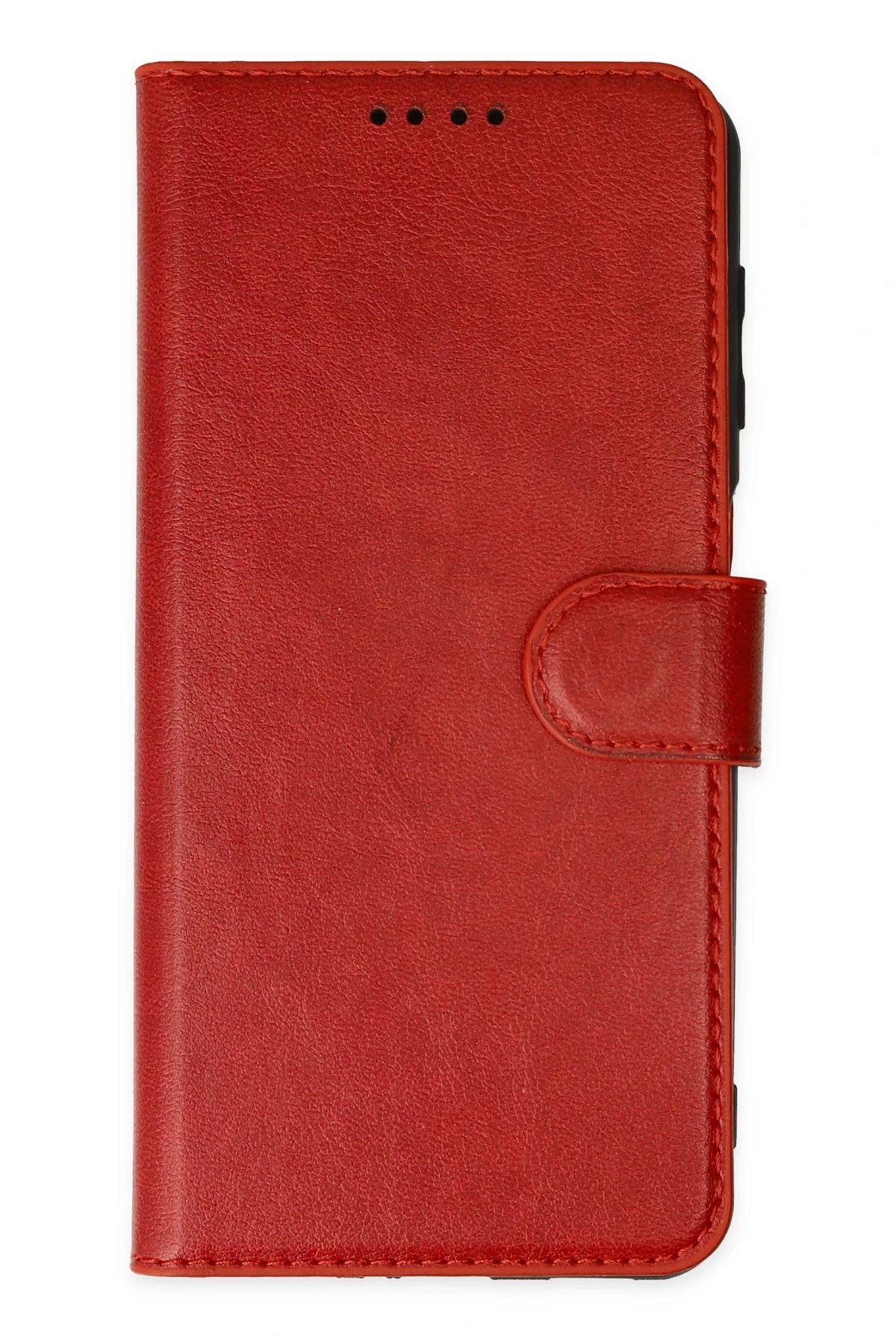 iPhone 14 Pro Kılıf Trend S Plus Kapaklı Kılıf - Kırmızı-(5796)