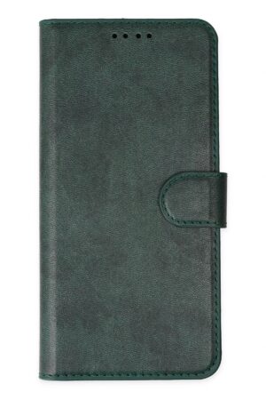 iPhone 14 Pro Kılıf Trend S Plus Kapaklı Kılıf - Yeşil-(5796)