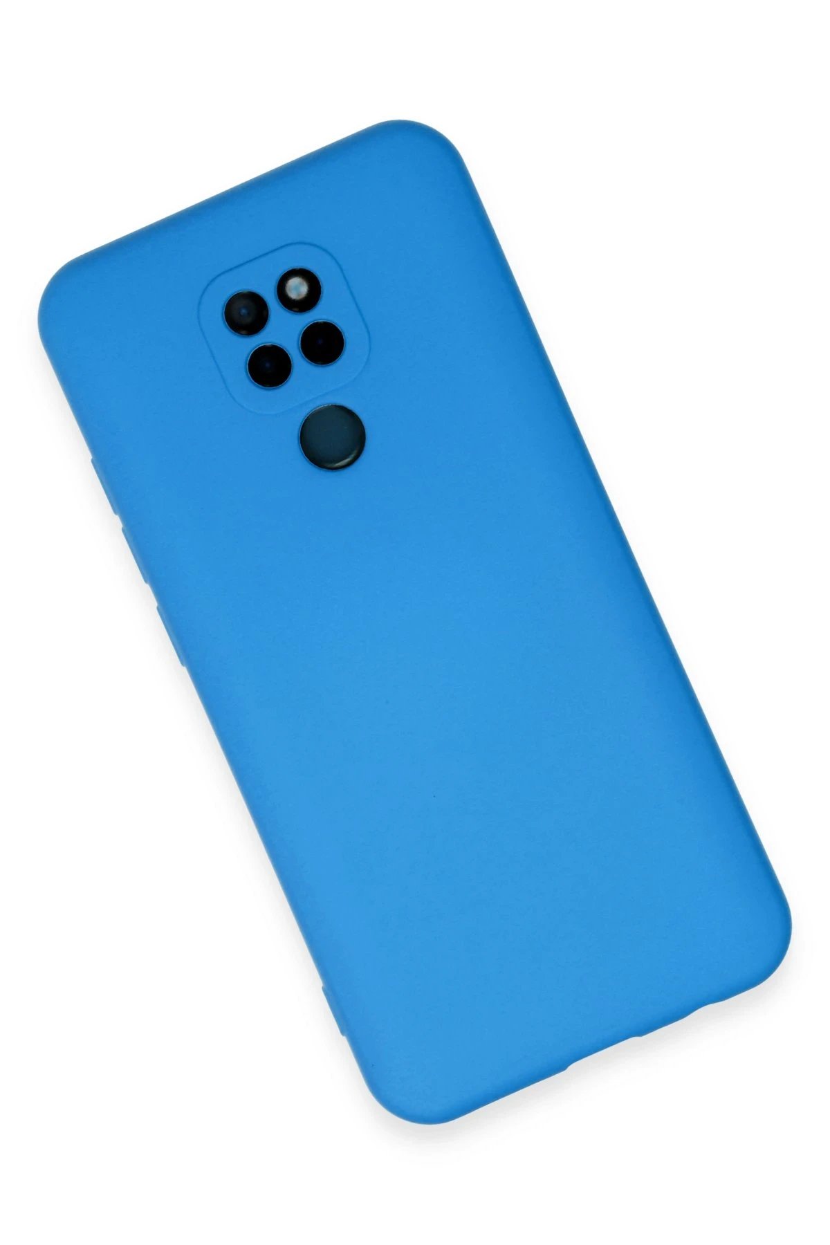 General Mobile GM 20 Kılıf Nano içi Kadife Silikon - Mavi-(5796) - Görsel 3