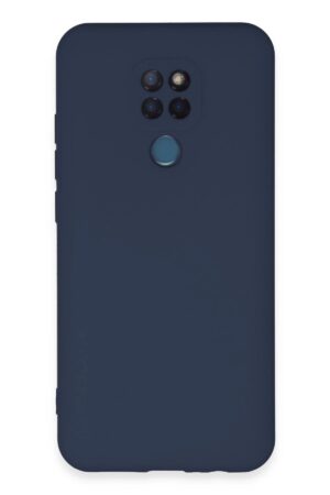 General Mobile GM 20 Kılıf Nano içi Kadife Silikon - Lacivert-(5796)