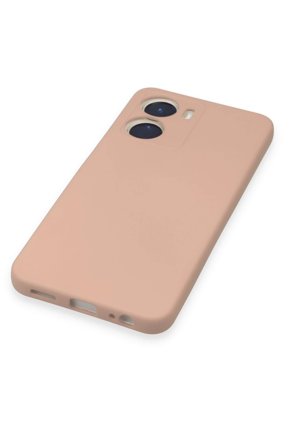 Vivo Y16 Kılıf Nano içi Kadife Silikon - Pudra-(5796) - Görsel 5