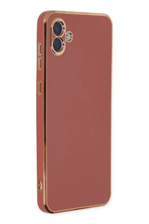 Samsung Galaxy A04 Kılıf Volet Silikon - Kırmızı-(5796)