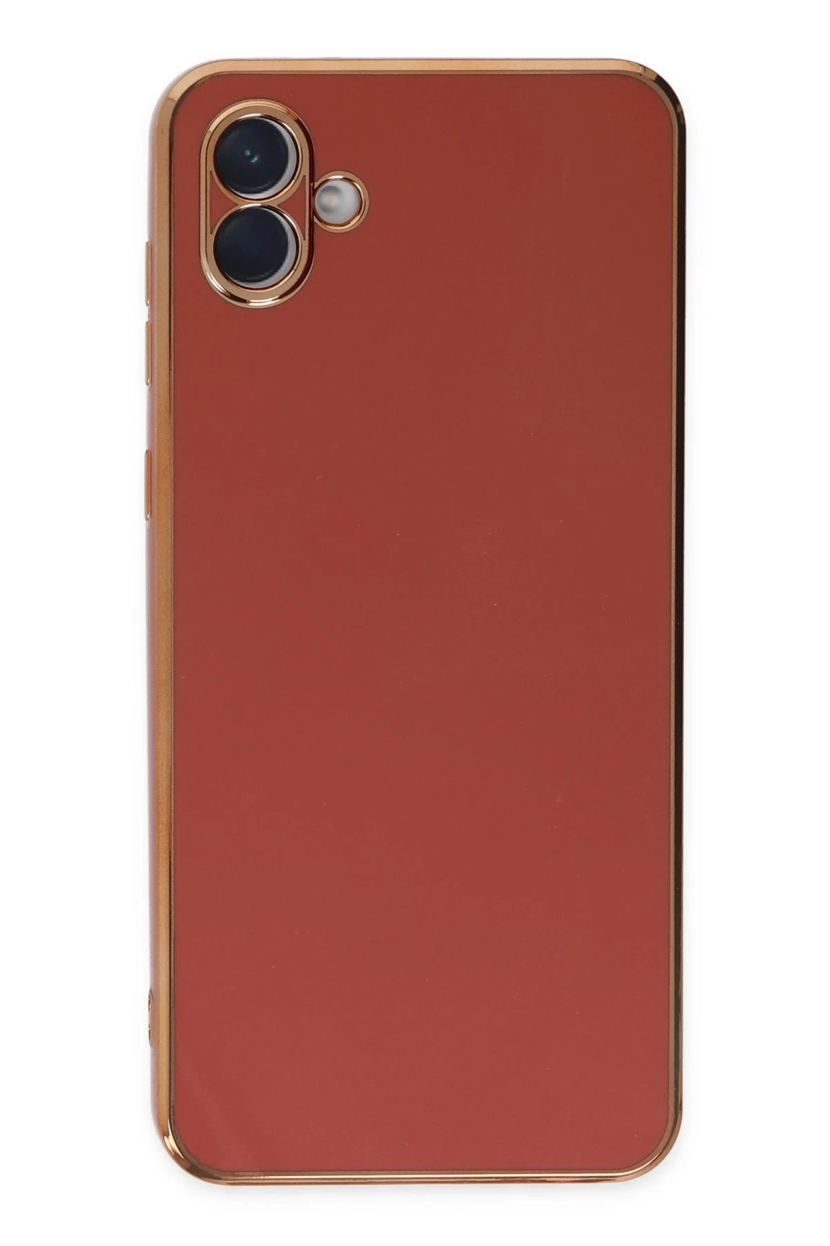 Samsung Galaxy A04 Kılıf Volet Silikon - Kırmızı-(5796) - Görsel 2