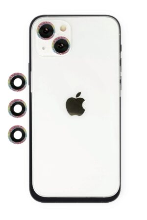 iPhone 14 Shine Kamera Lens - Rainbow-(5796)