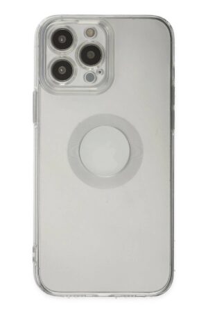 iPhone 14 Pro Max Kılıf Santa Lens Silikon - Şeffaf-(5796)