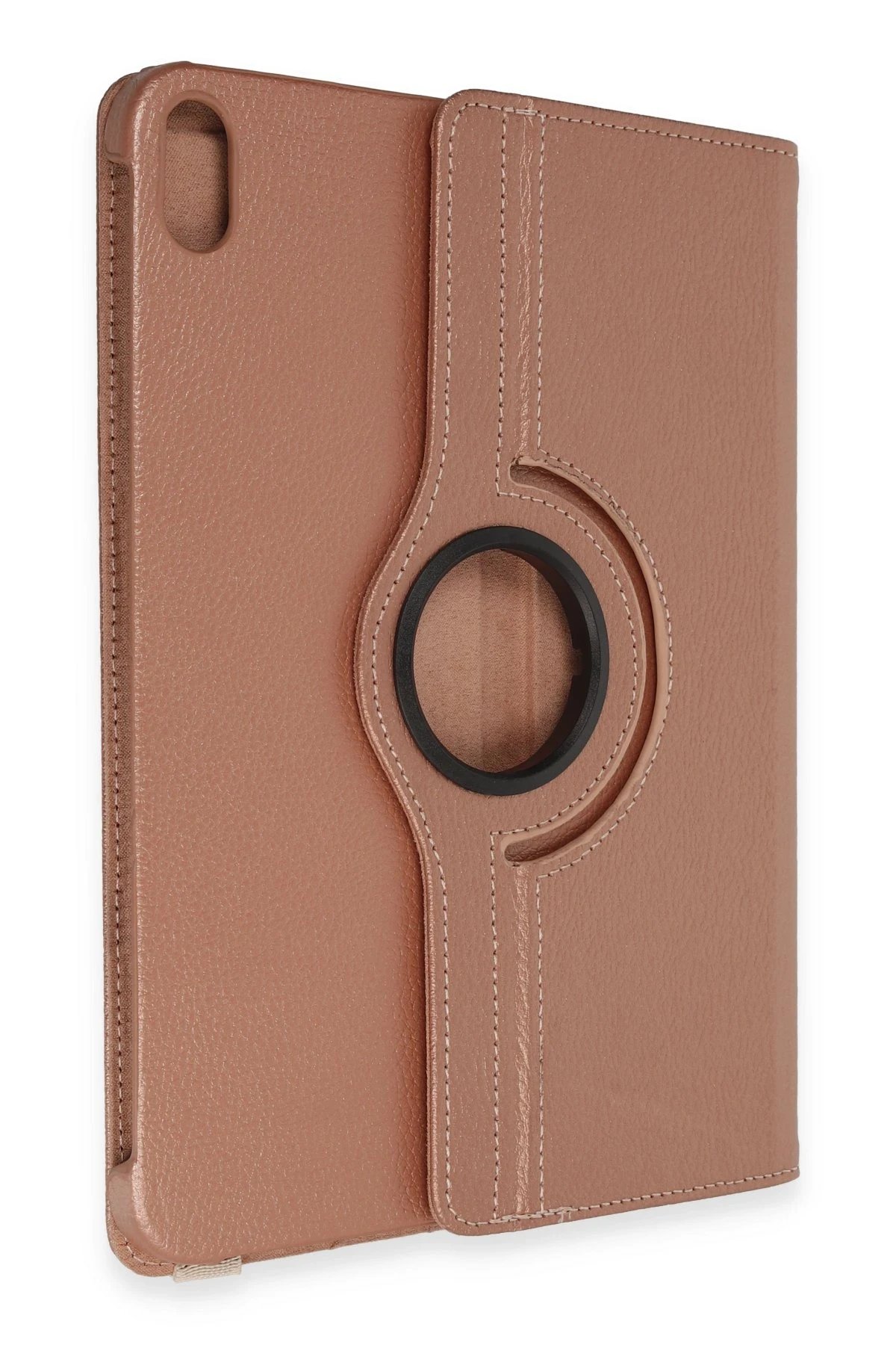 iPad 2022 10.9 (10.nesil) Kılıf 360 Tablet Deri Kılıf - Rose Gold-(5796) - Görsel 2