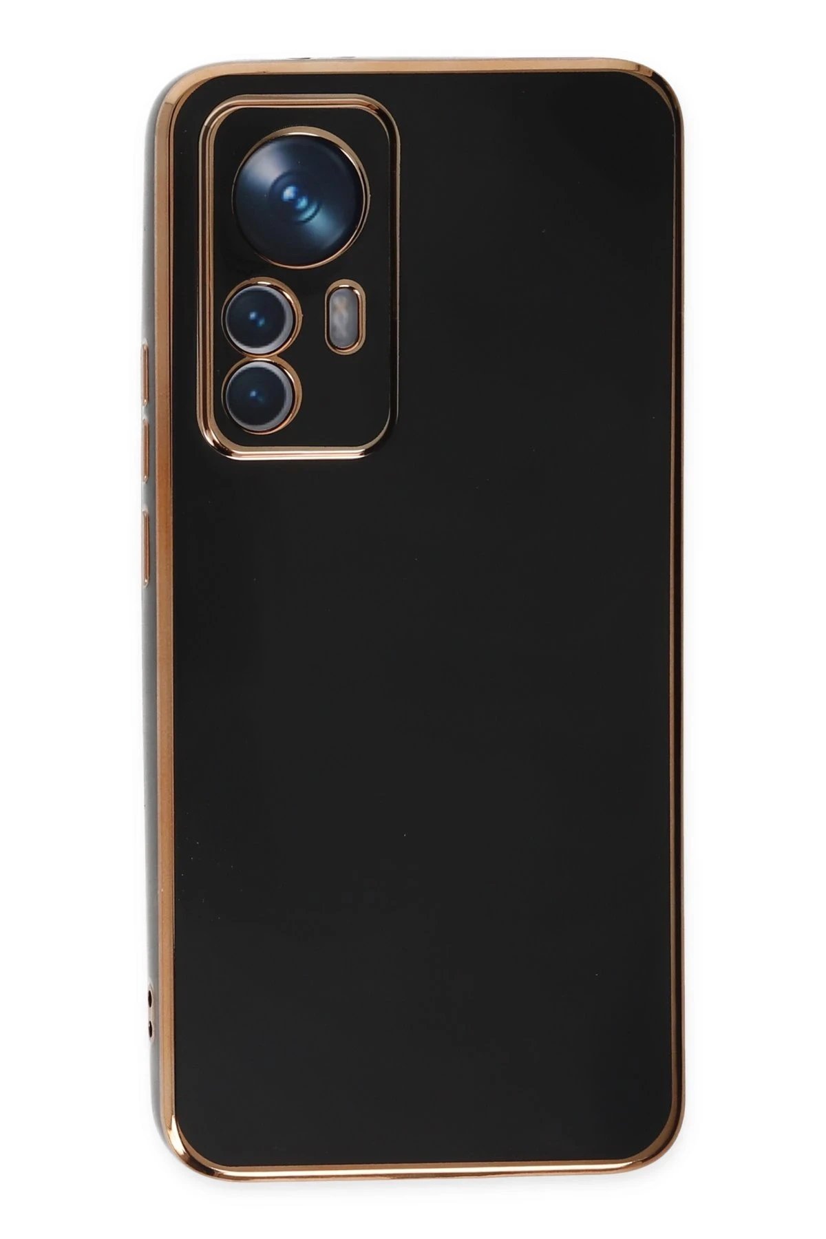 Xiaomi Mi 12T Pro Kılıf Volet Silikon - Siyah-(5796) - Görsel 2