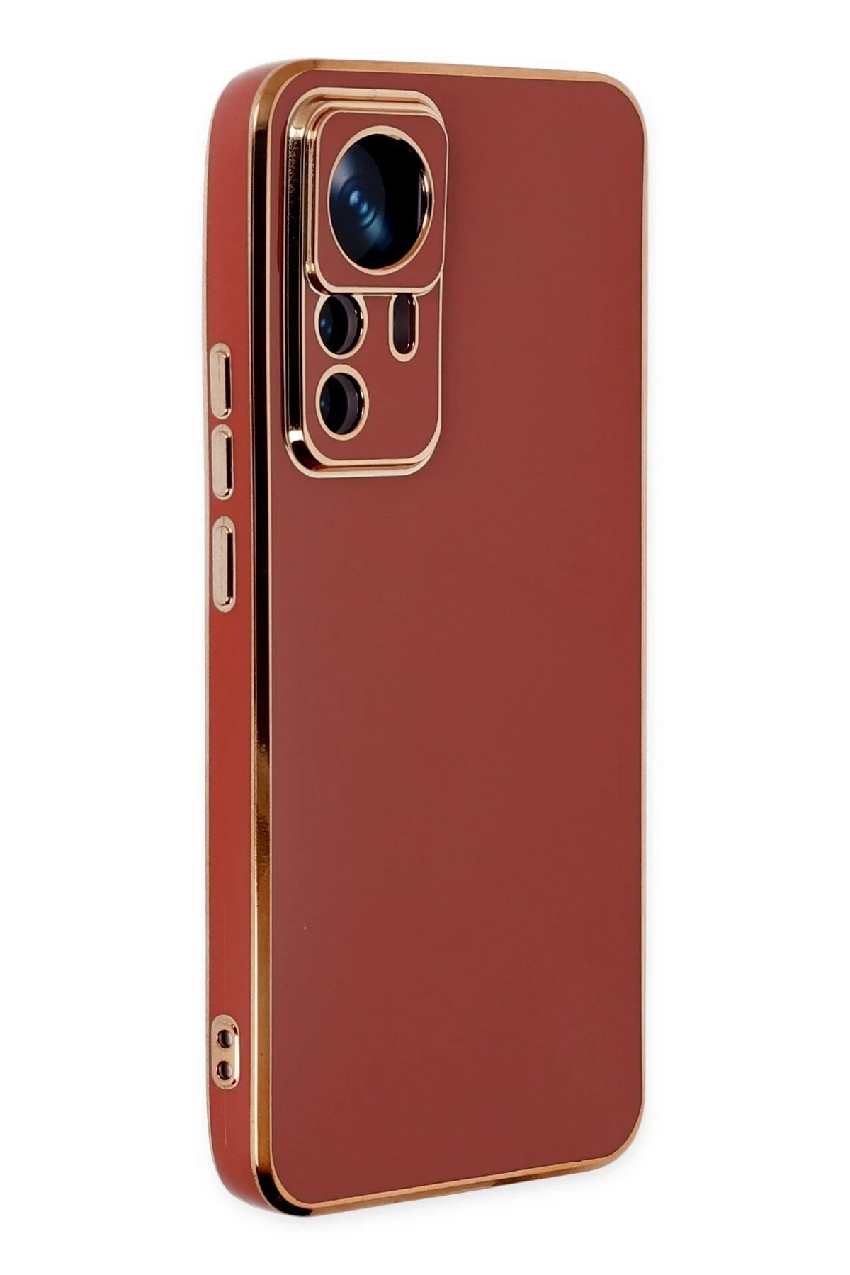 Xiaomi Mi 12T Pro Kılıf Volet Silikon - Kırmızı-(5796)