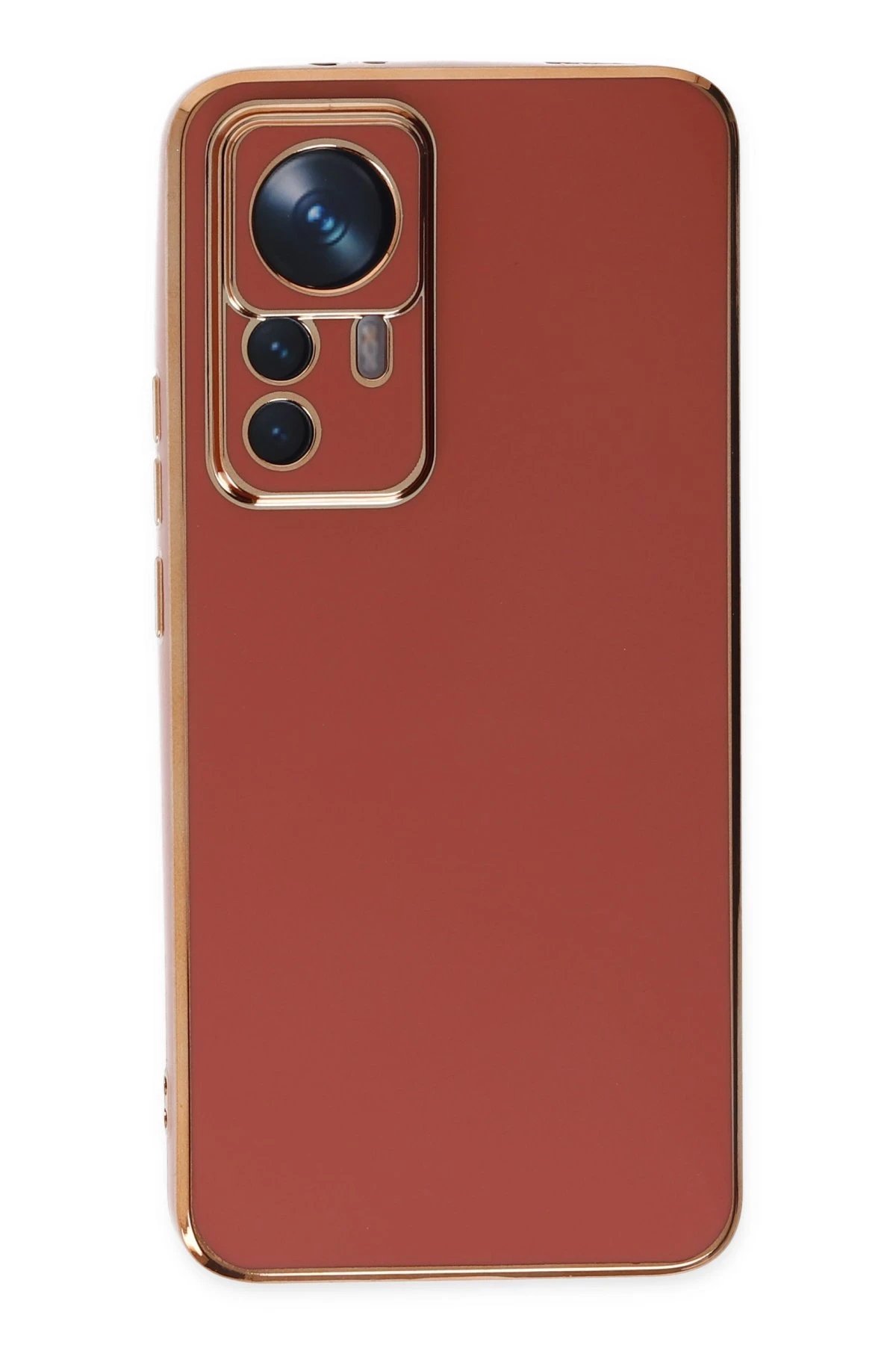 Xiaomi Mi 12T Pro Kılıf Volet Silikon - Kırmızı-(5796) - Görsel 2