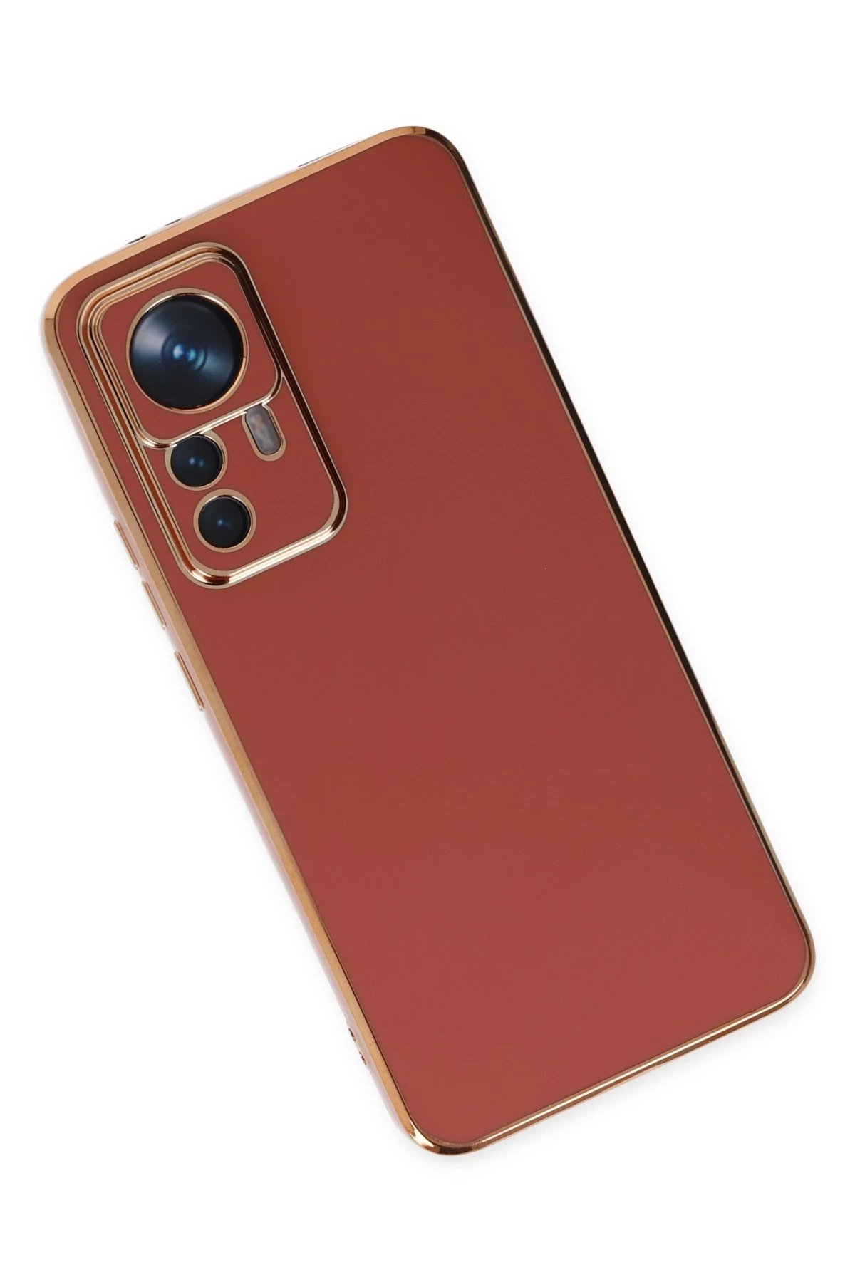 Xiaomi Mi 12T Pro Kılıf Volet Silikon - Kırmızı-(5796) - Görsel 3