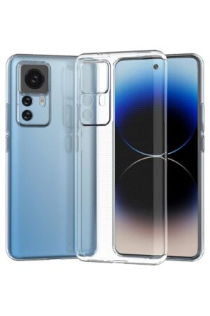 Xiaomi Mi 12T Pro Kılıf Lüx Şeffaf Silikon-(5796)