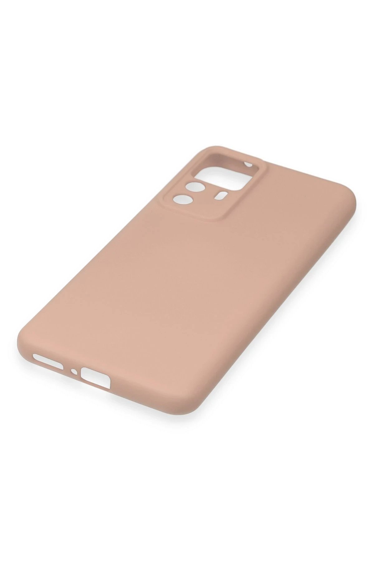 Xiaomi Mi 12T Pro Kılıf Nano içi Kadife Silikon - Pudra-(5796) - Görsel 5