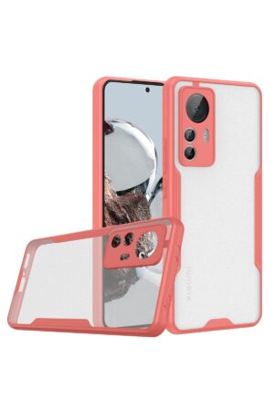 Xiaomi Mi 12T Kılıf Platin Silikon - Pembe-(5796)
