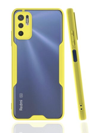 Xiaomi Redmi Note 11 SE Kılıf Platin Silikon - Sarı-(5796)
