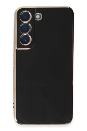 Samsung Galaxy S21 Kılıf Volet Silikon - Siyah-(5796)