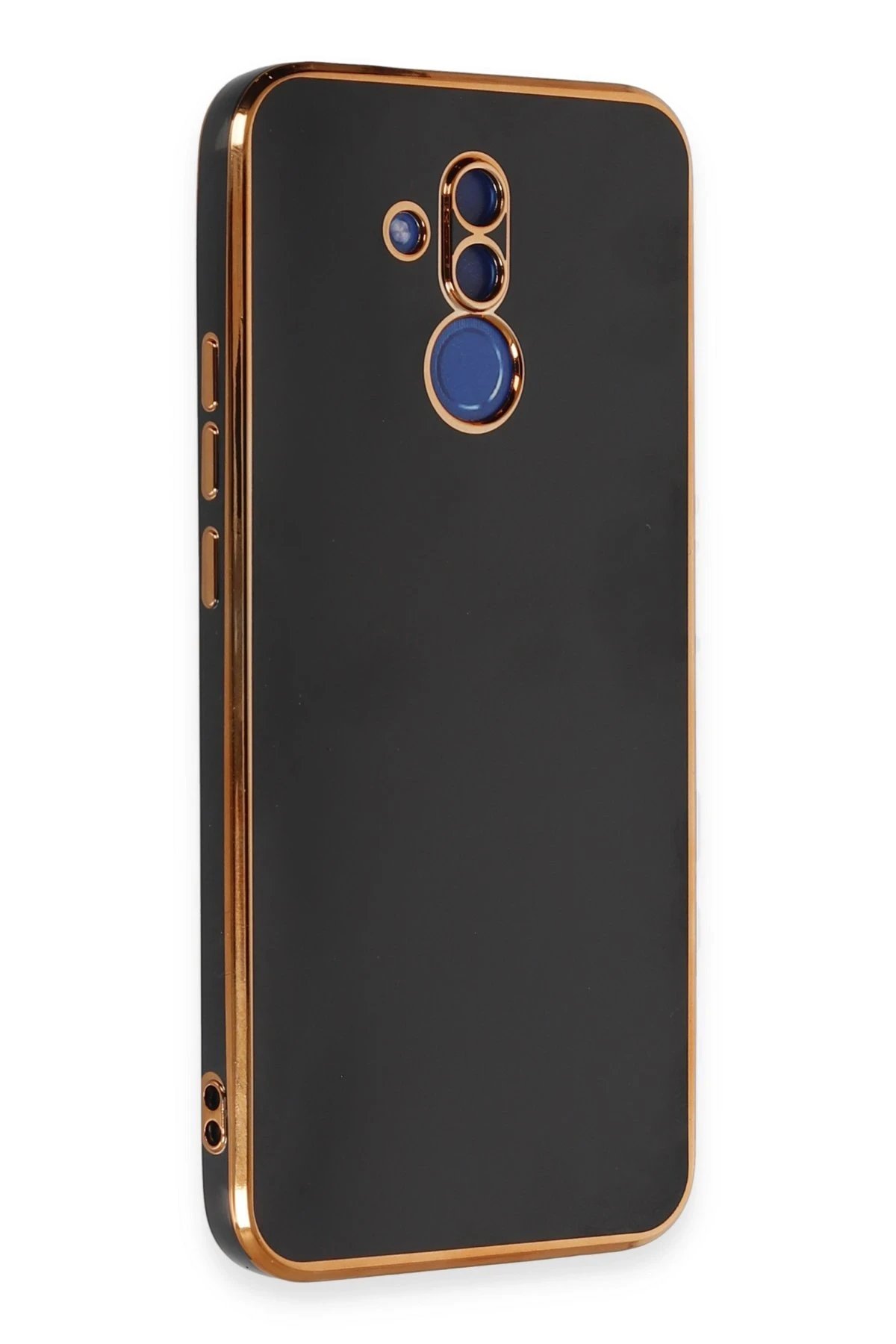 Huawei Mate 20 Lite Kılıf Volet Silikon - Siyah-(5796) - Görsel 2