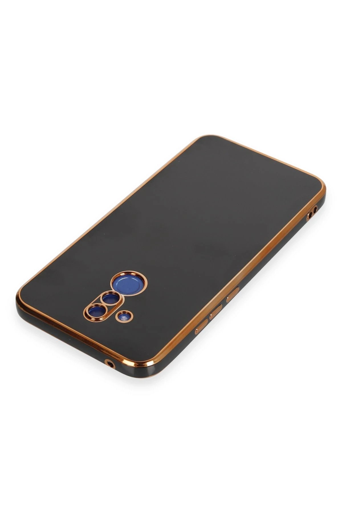 Huawei Mate 20 Lite Kılıf Volet Silikon - Siyah-(5796) - Görsel 3