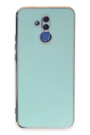 Huawei Mate 20 Lite Kılıf Volet Silikon - Açık Yeşil-(5796)