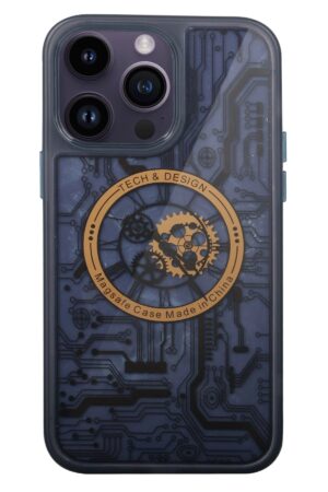 iPhone 14 Pro Kılıf Magic Magneticsafe Silikon - Siyah-(5796)