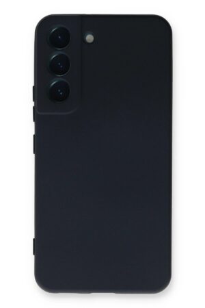 Samsung Galaxy S23 Plus Kılıf Nano içi Kadife Silikon - Lacivert-(5796)