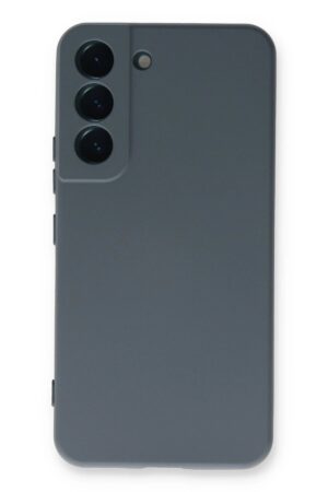 Samsung Galaxy S23 Plus Kılıf Nano içi Kadife Silikon - Gri-(5796)