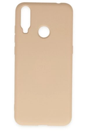 General Mobile GM 10 Kılıf Nano içi Kadife Silikon - Pudra-(5796)