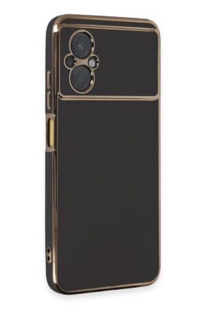 Xiaomi Poco M5 Kılıf Volet Silikon - Siyah-(5796)