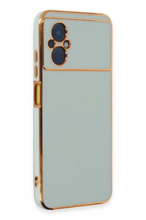 Xiaomi Poco M5 Kılıf Volet Silikon - Açık Yeşil-(5796)