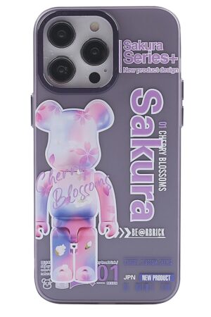 iPhone 14 Pro Max Kılıf Prada Desenli Kapak - Prada Mor - 1-(5796)