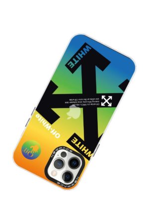 iPhone 12 Pro Max Kılıf Estoril Desenli Kapak - Estoril - 5-(5796)