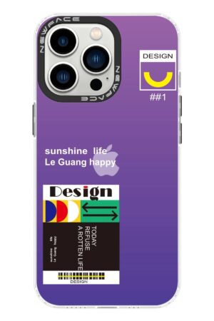 iPhone 13 Pro Max Kılıf Estoril Desenli Kapak - Estoril - 4-(5796)