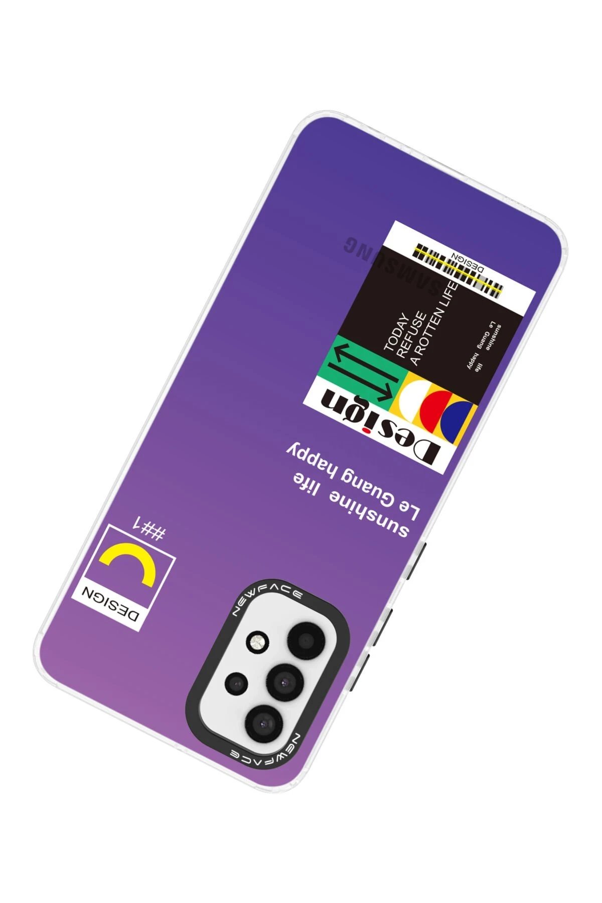 Samsung Galaxy A33 5G Kılıf Estoril Desenli Kapak - Estoril - 4-(5796) - Görsel 3