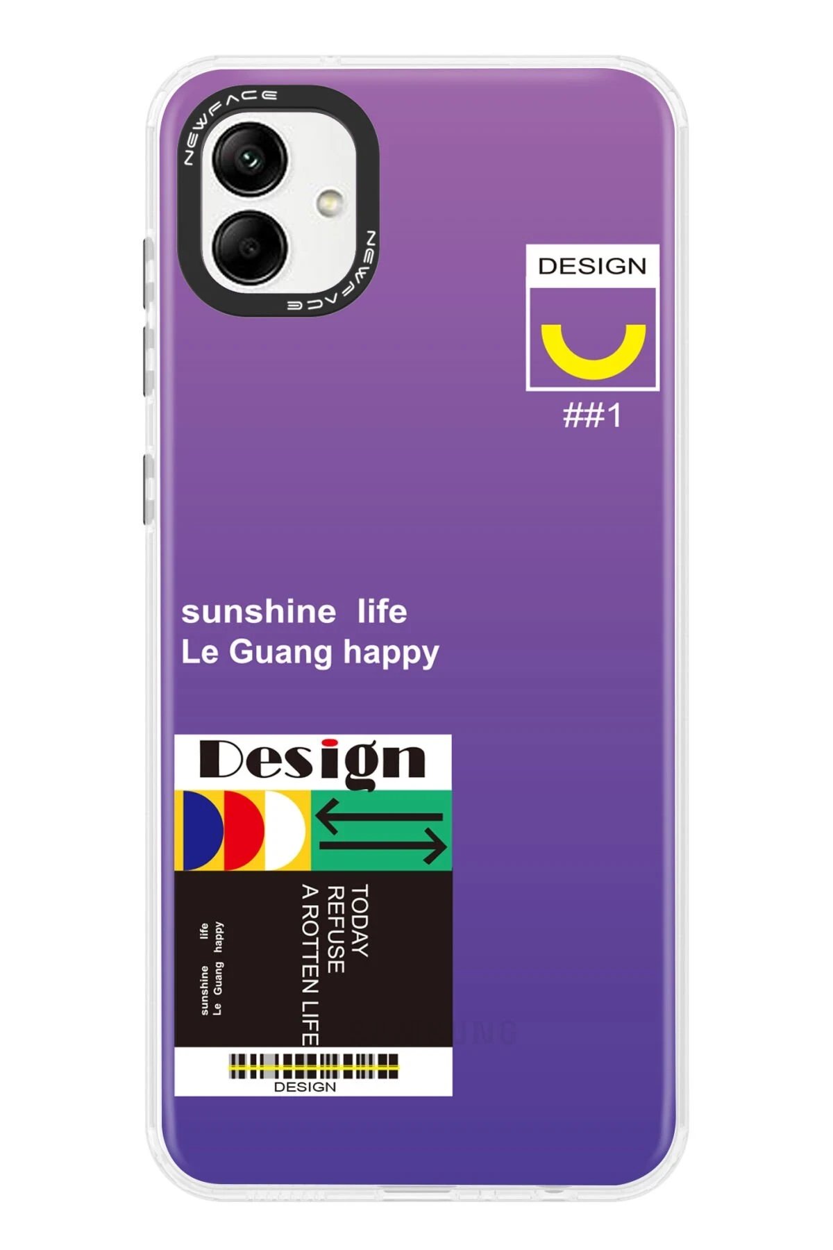 Samsung Galaxy A04 Kılıf Estoril Desenli Kapak - Estoril - 4-(5796)