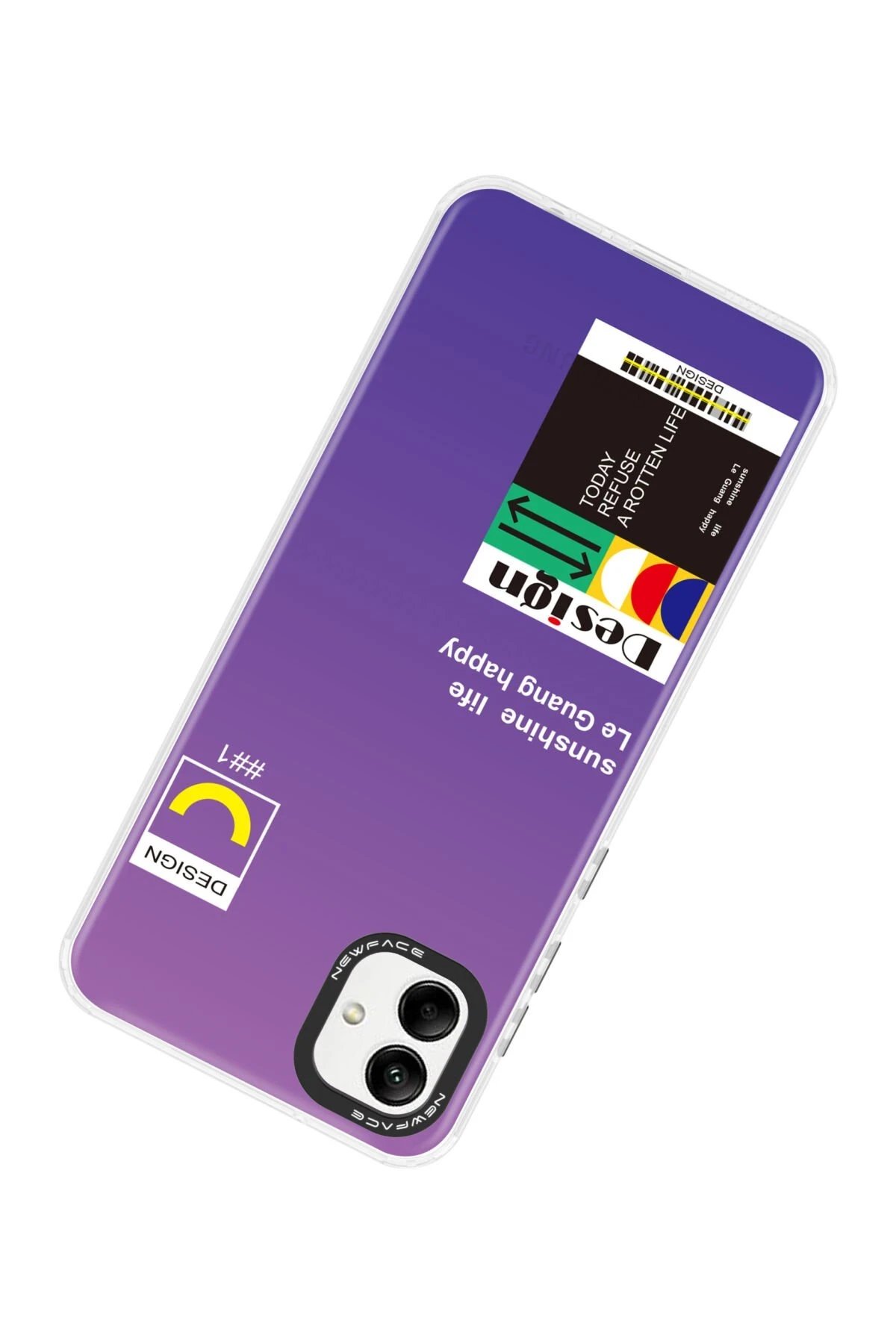 Samsung Galaxy A04 Kılıf Estoril Desenli Kapak - Estoril - 4-(5796) - Görsel 3