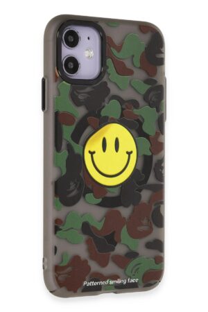 iPhone 11 Kılıf Apollo Magneticsafe Desenli Kapak - Apollo Siyah - 4-(5796)