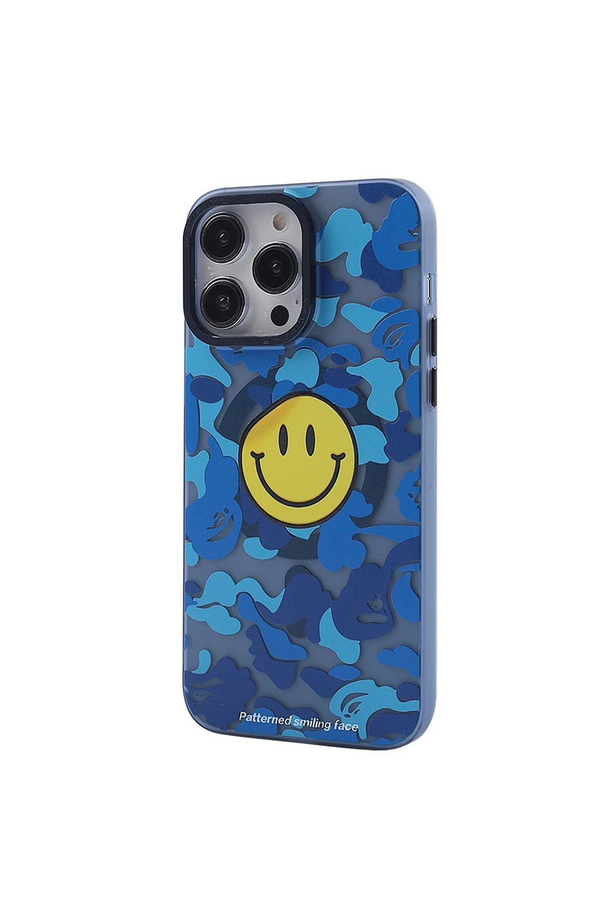 iPhone 12 Pro Max Kılıf Apollo Magneticsafe Desenli Kapak - Apollo Mavi - 1-(5796) - Görsel 2