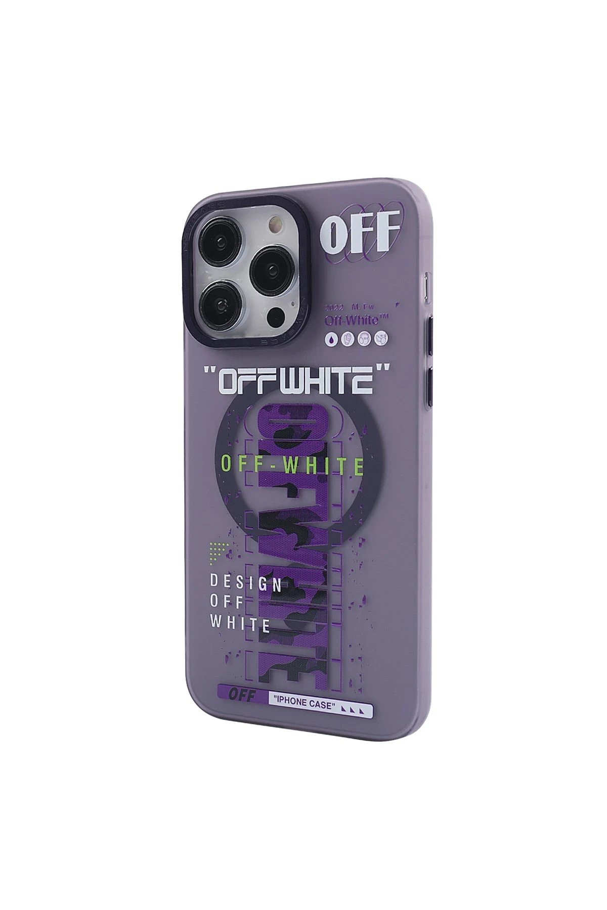 iPhone 13 Pro Kılıf Apollo Magneticsafe Desenli Kapak - Apollo Mor - 3-(5796) - Görsel 2