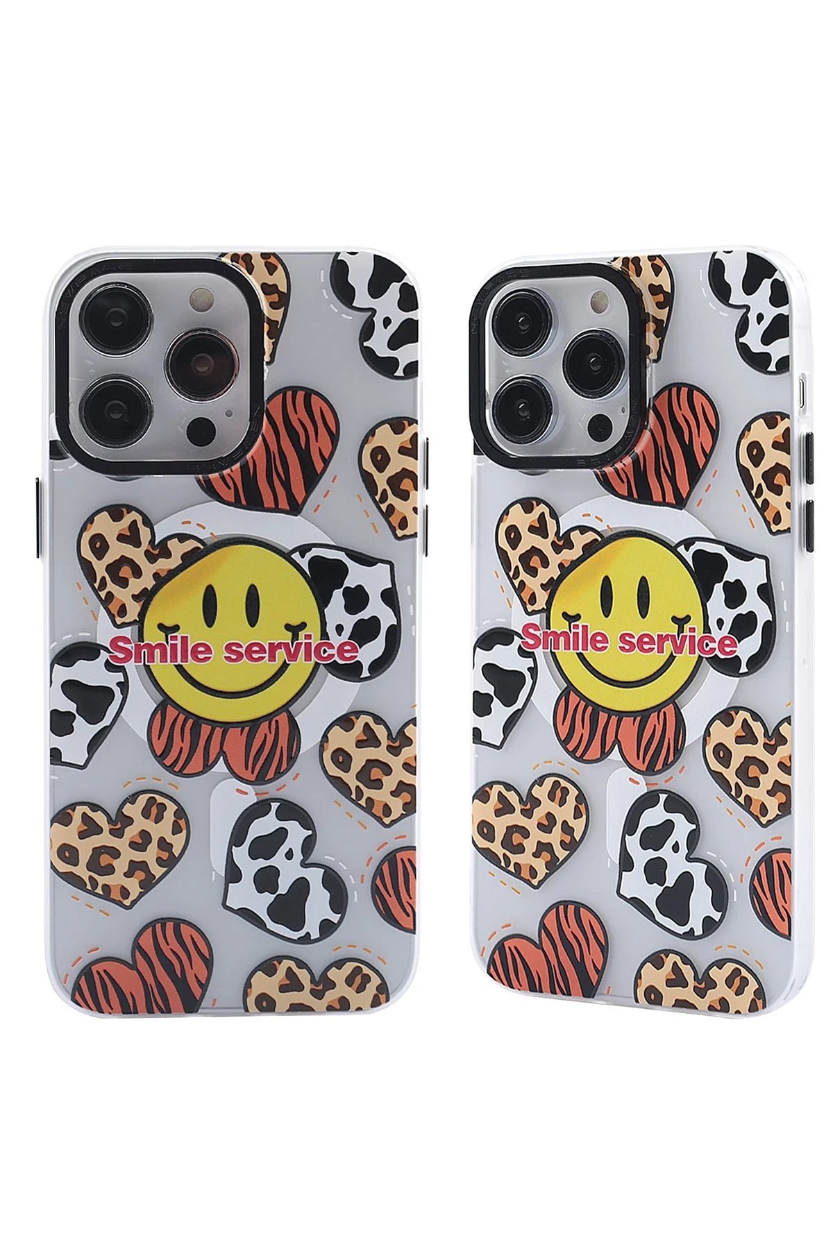 iPhone 13 Pro Kılıf Apollo Magneticsafe Desenli Kapak - Apollo Şeffaf - 2-(5796)