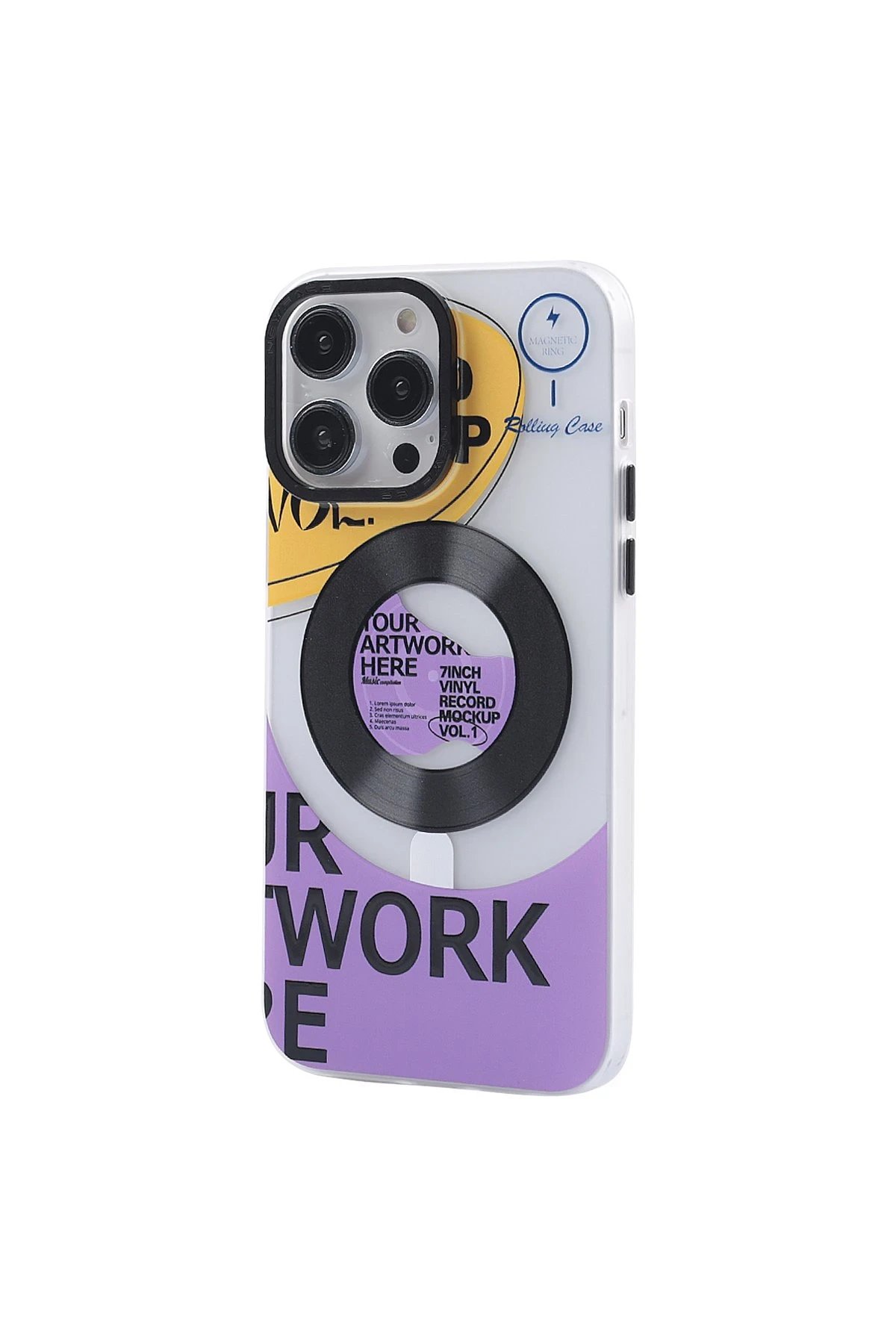 iPhone 13 Pro Kılıf Apollo Magneticsafe Desenli Kapak - Apollo Şeffaf - 6-(5796) - Görsel 2