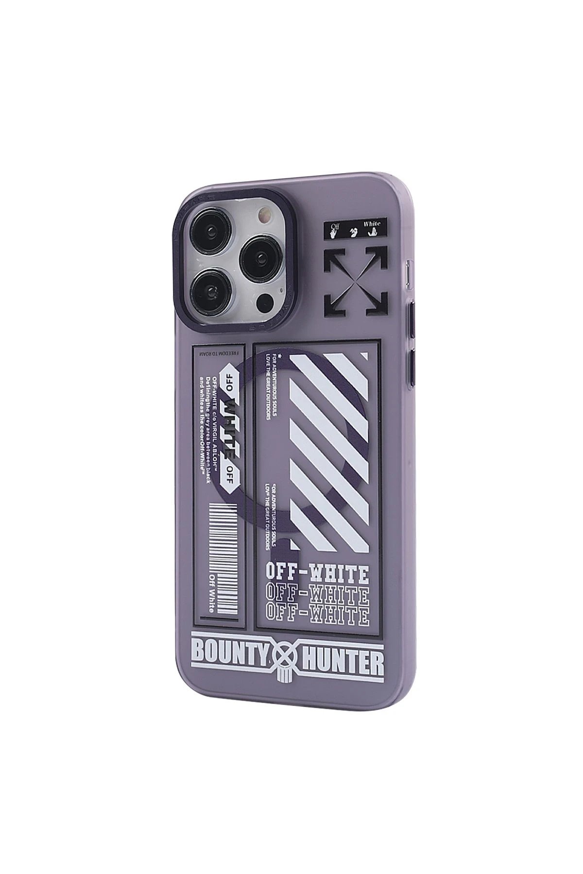 iPhone 14 Pro Kılıf Apollo Magneticsafe Desenli Kapak - Apollo Mor - 1-(5796) - Görsel 2