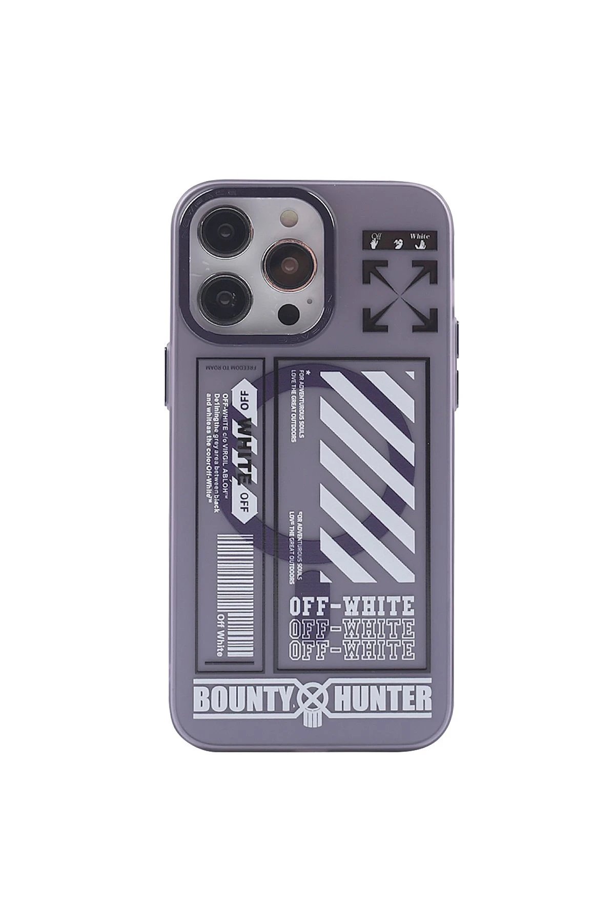 iPhone 14 Pro Kılıf Apollo Magneticsafe Desenli Kapak - Apollo Mor - 1-(5796) - Görsel 3