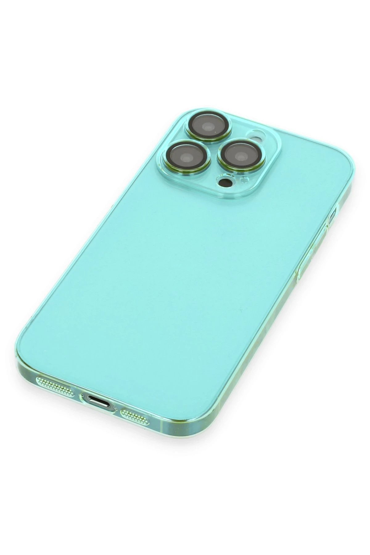 iPhone 13 Pro Max Kılıf Armada Lensli Kapak - Yeşil-(5796) - Görsel 4