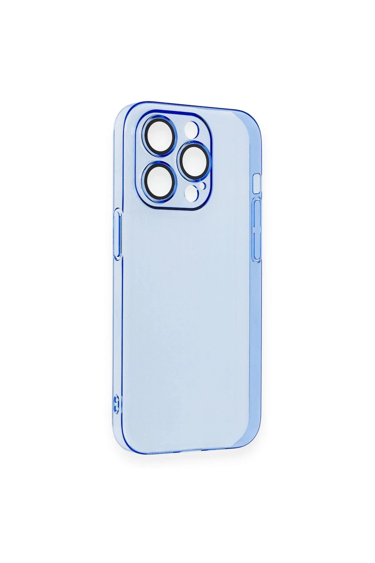 iPhone 14 Pro Kılıf Armada Lensli Kapak - Sierra Blue-(5796) - Görsel 5