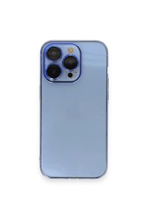 iPhone 14 Pro Max Kılıf Armada Lensli Kapak - Sierra Blue-(5796)