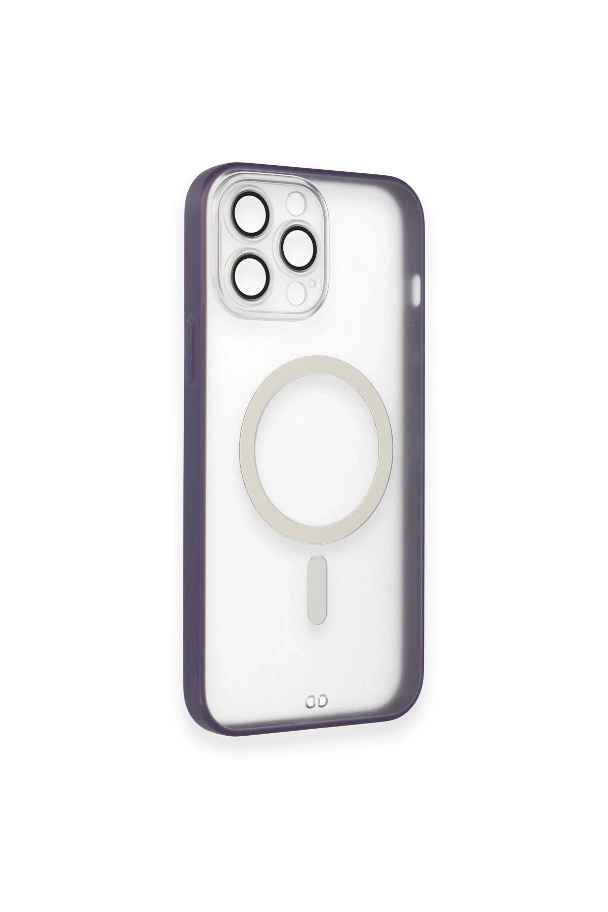 iPhone 14 Pro Kılıf Grand Magneticsafe Kapak - Mor-(5796) - Görsel 5