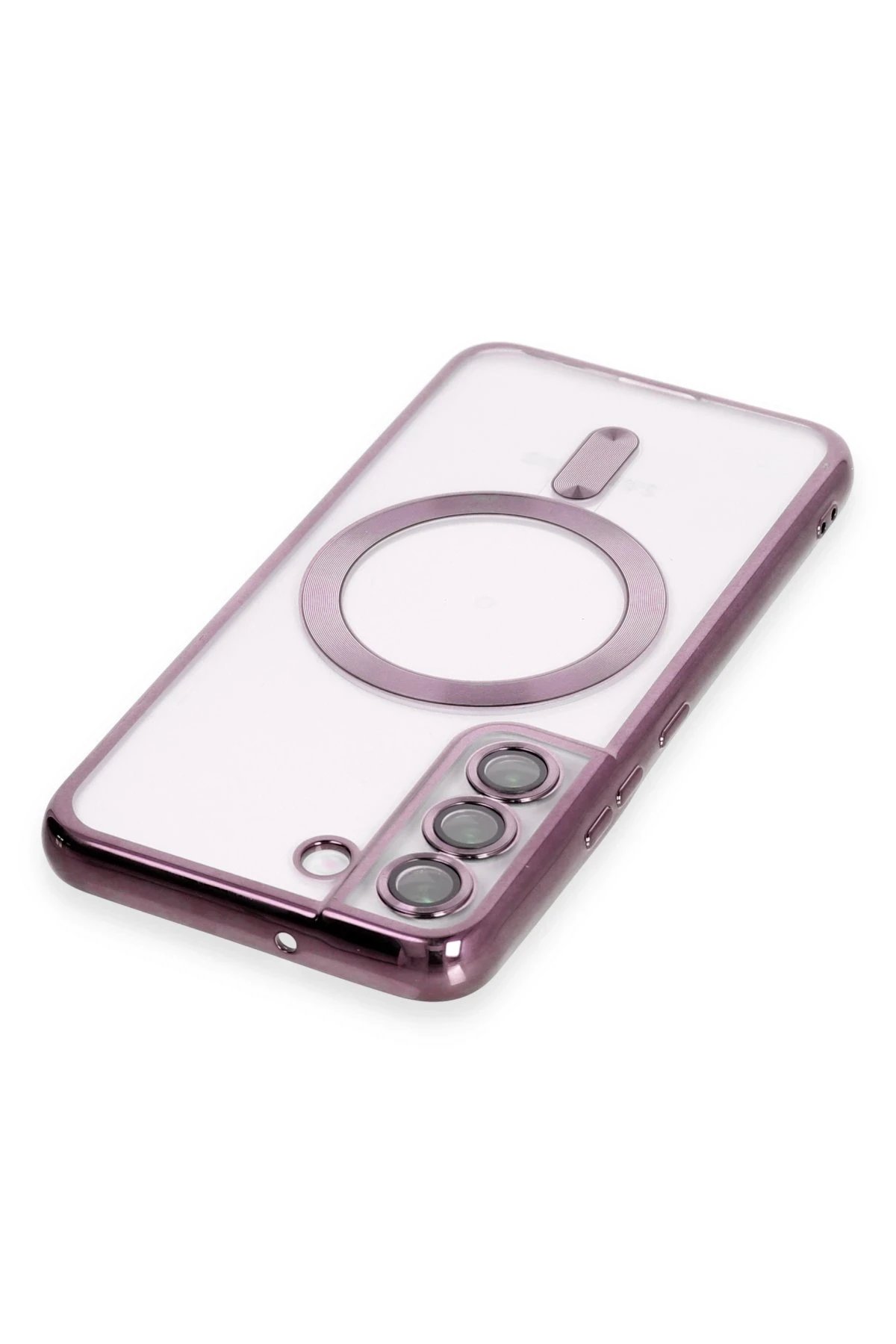 Samsung Galaxy S22 Kılıf Kross Magneticsafe Kapak - Mor-(5796) - Görsel 3