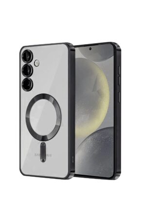 Samsung Galaxy S23 Kılıf Kross Magneticsafe Kapak - Siyah-(5796)