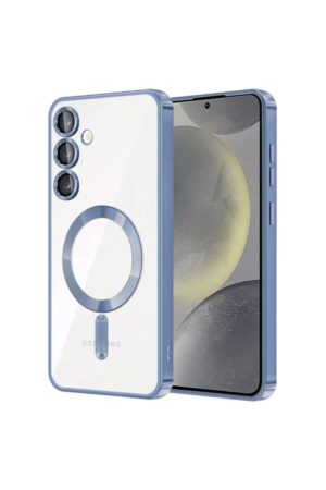 Samsung Galaxy S23 Plus Kılıf Kross Magneticsafe Kapak - Sierra Blue-(5796)