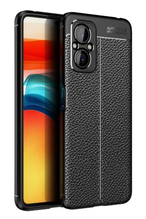 Xiaomi Poco M5 Kılıf Auto Focus Kapak - Siyah-(5796)