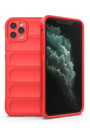 iPhone 11 Pro Kılıf Optimum Silikon - Kırmızı-(5796)